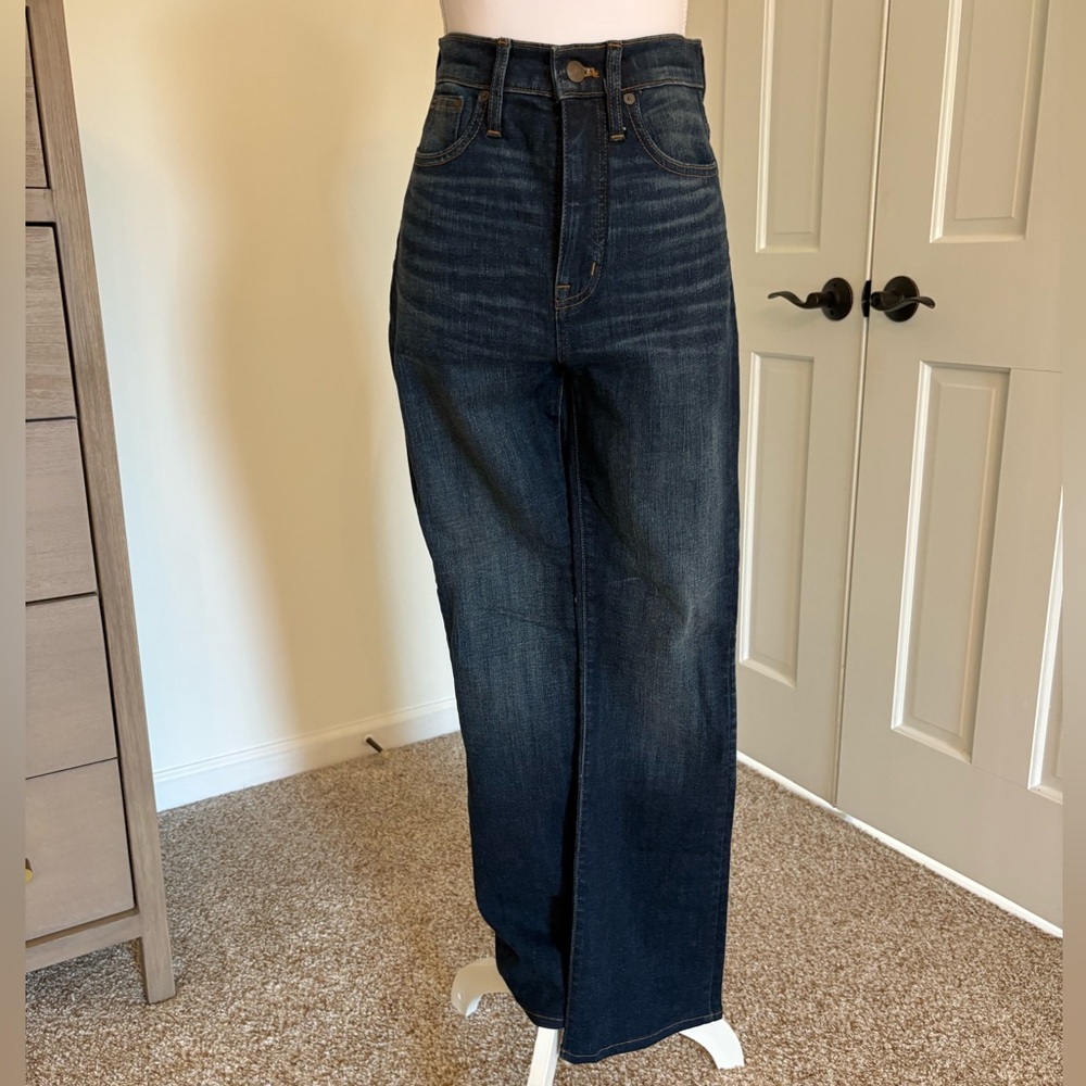 Madewell Skinny Flare - Dark Indigo (Lasalle)